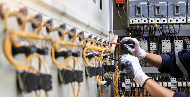 Professional Electrician technician working in Midland, PA